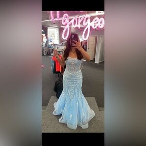 Tiffany Designs Mermaid gown, 16074, for Pageant/Prom
